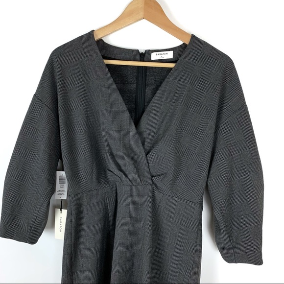 NWT Babaton Kurt Plaid Dress | 6 - Picture 3 of 10